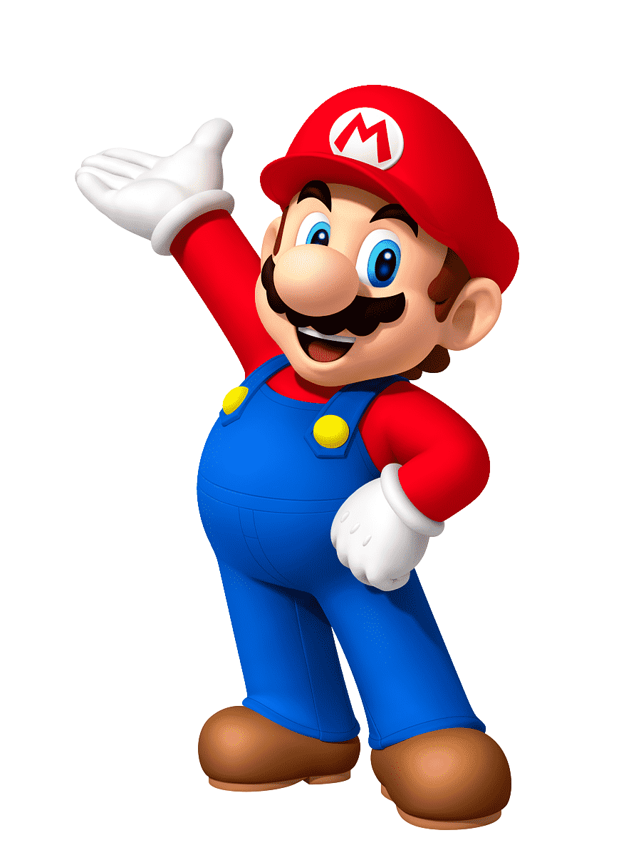 Super Mario — um dos 10.000 jogos inclusos no Game Stick 4K